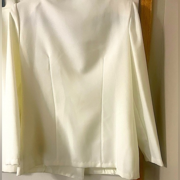 Vintage Bedford Fair 80’s-inspired (Size 12) Retro Cream Jacket & Skirt Suit - Picture 3 of 13